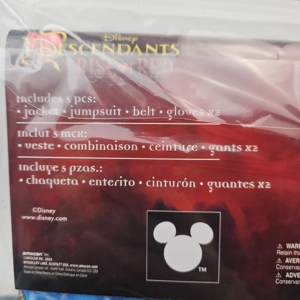 Disney‎ Descendants 4 The Rise Of Red Chloe Halloween Costume Child Medium 8-10